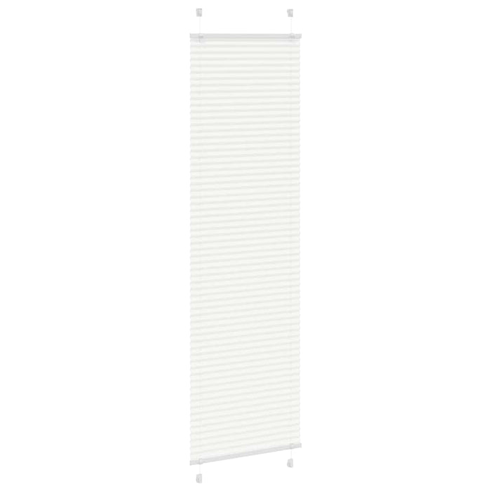 Jaluză plisată alb 55x200 cm Lățime țesătură 54,4cm poliester - WALTI WALTI