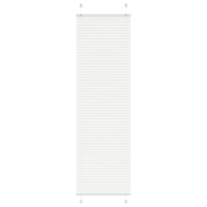 Jaluză plisată alb 65x200 cm Lățime țesătură 64,4cm poliester - WALTI WALTI