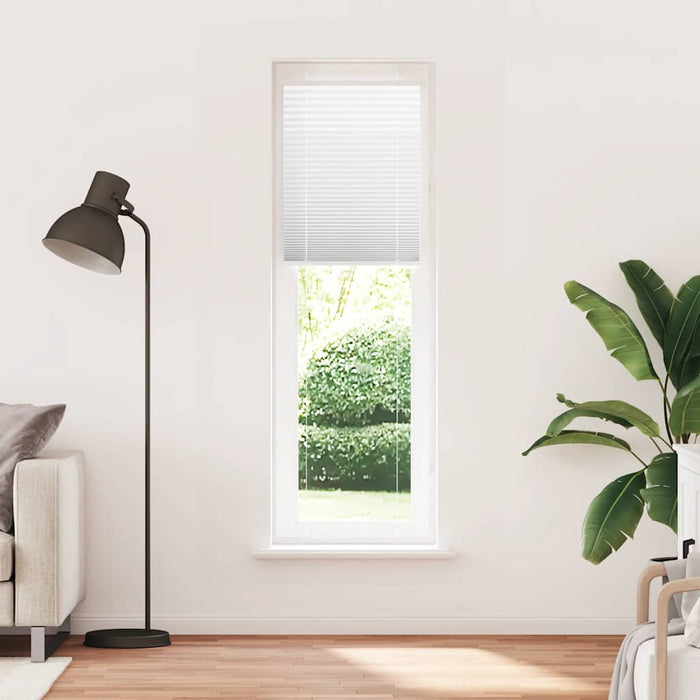 Jaluză plisată alb 65x200 cm Lățime țesătură 64,4cm poliester - WALTI WALTI