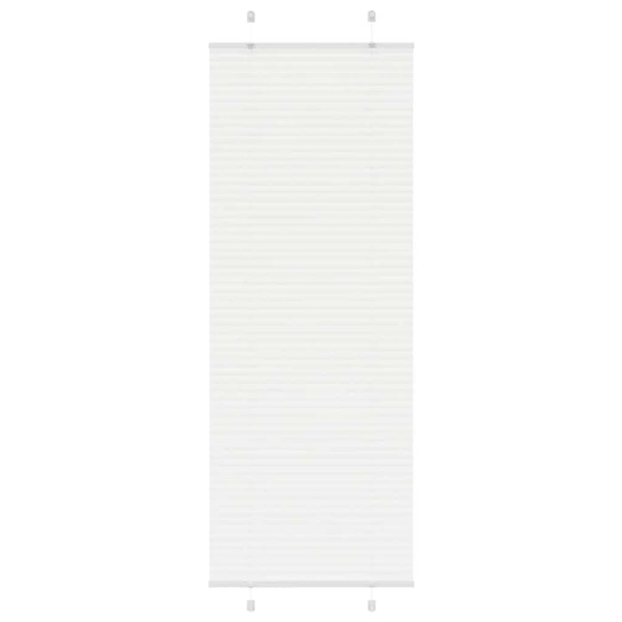 Jaluză plisată alb 75x200 cm Lățime țesătură 74,4cm poliester - WALTI WALTI