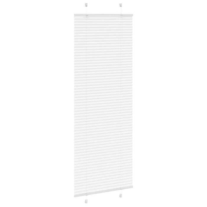 Jaluză plisată alb 75x200 cm Lățime țesătură 74,4cm poliester - WALTI WALTI