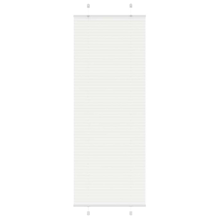 Jaluză plisată alb 80x200 cm Lățime țesătură 79,4cm poliester - WALTI WALTI