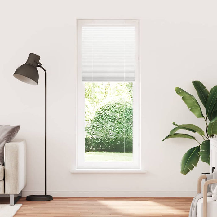 Jaluză plisată alb 80x200 cm Lățime țesătură 79,4cm poliester - WALTI WALTI