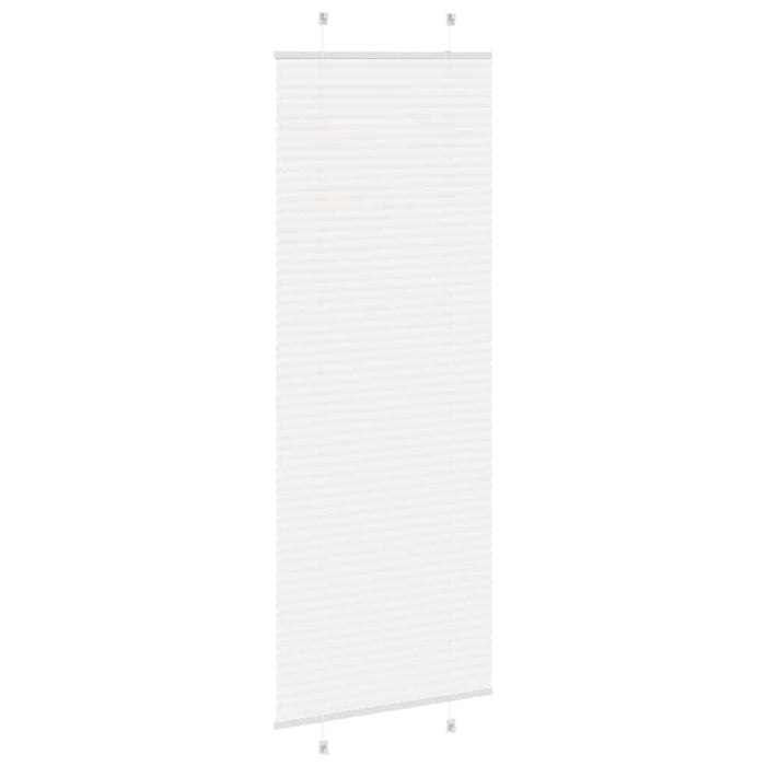 Jaluză plisată alb 80x200 cm Lățime țesătură 79,4cm poliester - WALTI WALTI