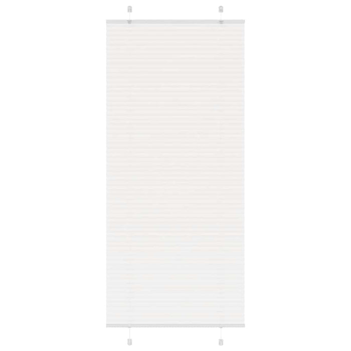 Jaluzea plisată alb 85x200 cm Lățime țesătură 84,4cm poliester - WALTI WALTI