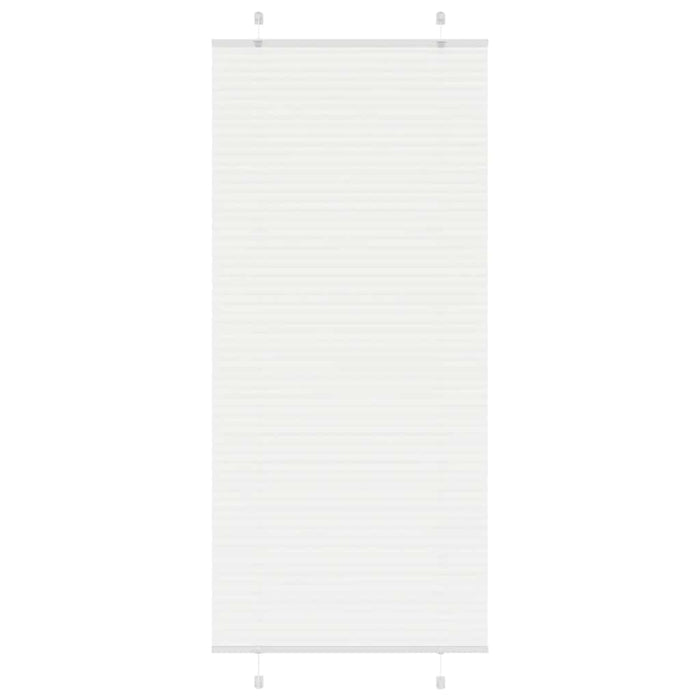 Jaluzea plisată alb 90x200 cm Lățime țesătură 89,4cm poliester - WALTI WALTI