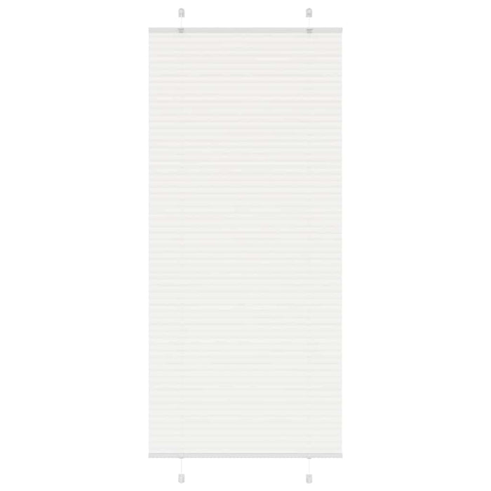 Jaluzea plisată alb 95x200 cm Lățime țesătură 94,4cm poliester - WALTI WALTI