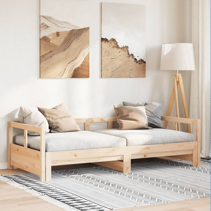 Pat de zi fără saltea, 90x190 cm, lemn masiv de pin - WALTI WALTI