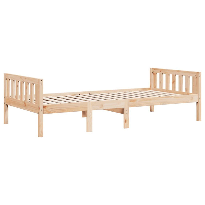 Pat pentru copii fără saltea, 80x200 cm, lemn masiv de pin - WALTI WALTI