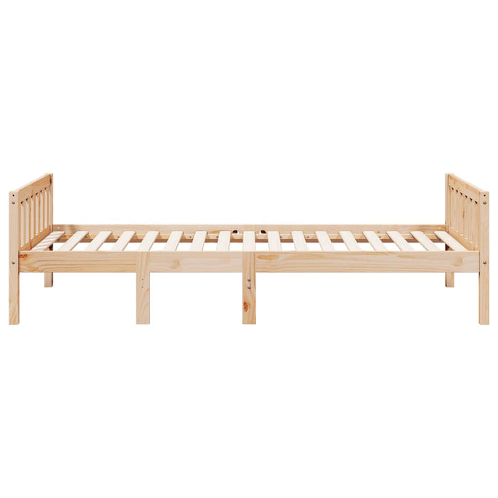 Pat pentru copii fără saltea, 90x190 cm, lemn masiv de pin - WALTI WALTI