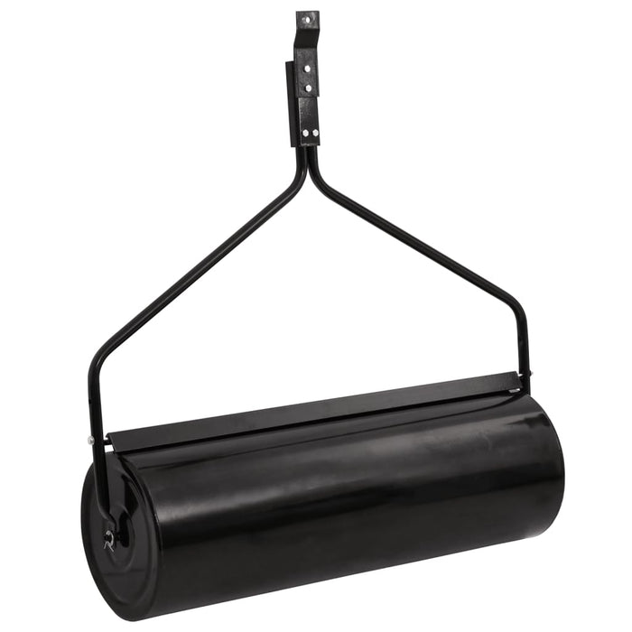 Tăvălug gazon de grădină, cleme de aerisire, negru, 63 L, fier - WALTI WALTI