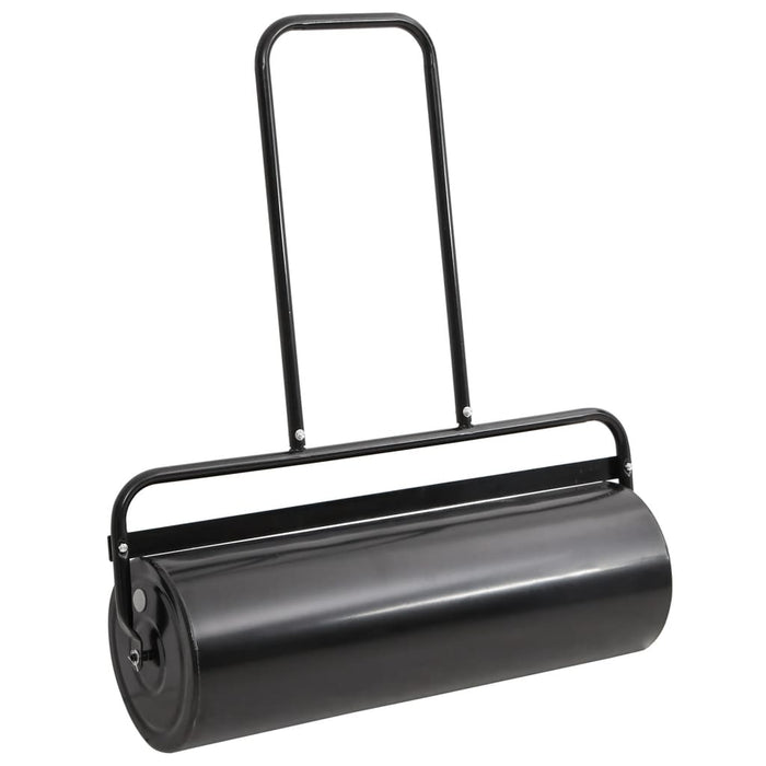 Tăvălug gazon de grădină cleme de aerisire negru 63 L fier/oțel - WALTI WALTI