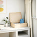 Cutie din lemn cu capac 40x30x13 cm din lemn masiv de pin - WALTI WALTI