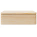 Cutie din lemn cu capac 40x30x13 cm din lemn masiv de pin - WALTI WALTI