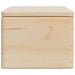 Cutie din lemn cu capac 40x30x23 cm din lemn masiv de pin - WALTI WALTI