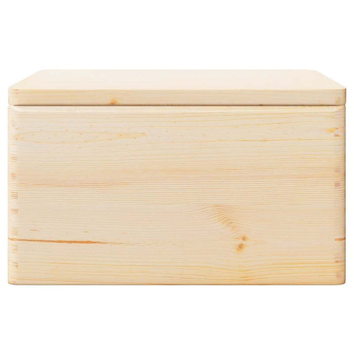 Cutie din lemn cu capac 40x30x23 cm din lemn masiv de pin - WALTI WALTI
