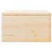 Cutie din lemn cu capac 40x30x23 cm din lemn masiv de pin - WALTI WALTI