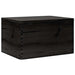 Cutie din lemn cu capac negru 40x30x23 cm lemn masiv de pin - WALTI WALTI