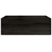 Cutie din lemn cu mânere negru 40x30x13 cm lemn masiv de pin - WALTI WALTI