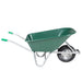 Roabă Verde 90 L 150 kg Oțel galvanizat și plastic - WALTI WALTI