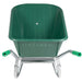 Roabă Verde 90 L 150 kg Oțel galvanizat și plastic - WALTI WALTI