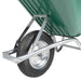 Roabă Verde 90 L 150 kg Oțel galvanizat și plastic - WALTI WALTI