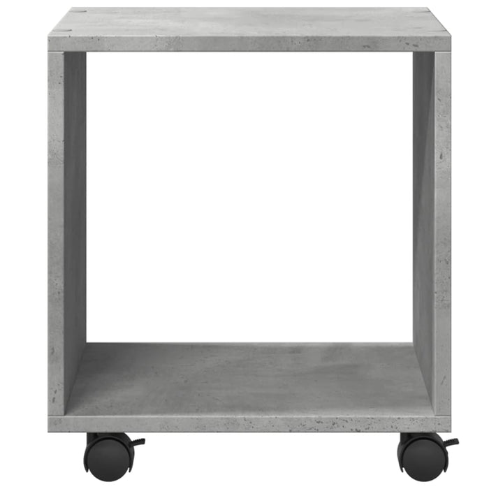 Dulap cu roți, gri beton, 37x33x42,5 cm, lemn prelucrat WALTI