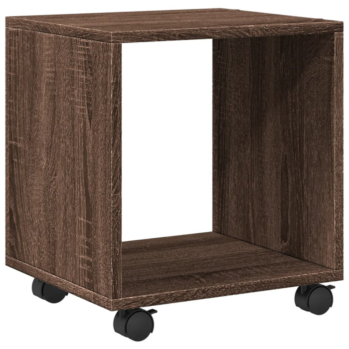 Dulap cu roți, stejar maro, 37x33x42,5 cm, lemn prelucrat WALTI