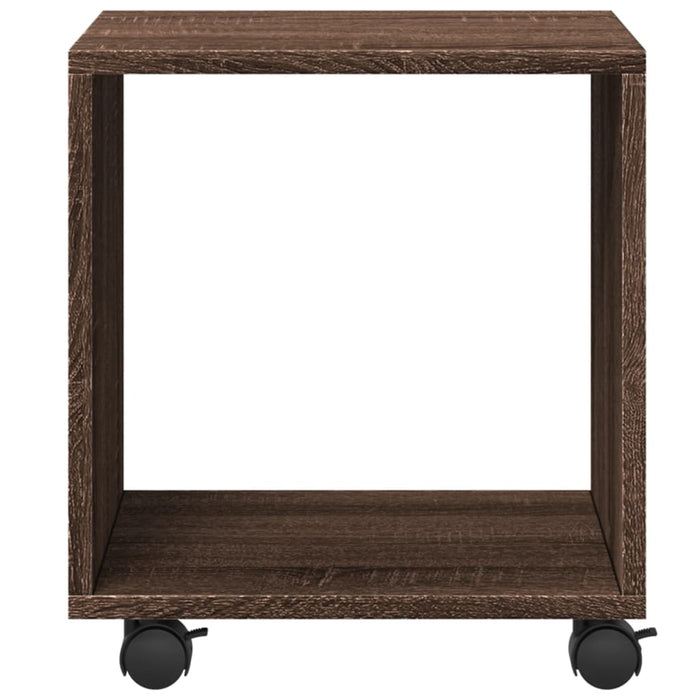Dulap cu roți, stejar maro, 37x33x42,5 cm, lemn prelucrat WALTI