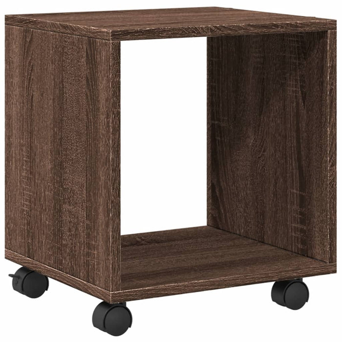 Dulap cu roți, stejar maro, 37x33x42,5 cm, lemn prelucrat WALTI