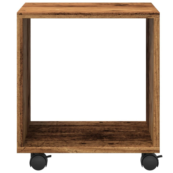 Dulap cu roți, lemn vechi, 37x33x42,5 cm, lemn prelucrat WALTI