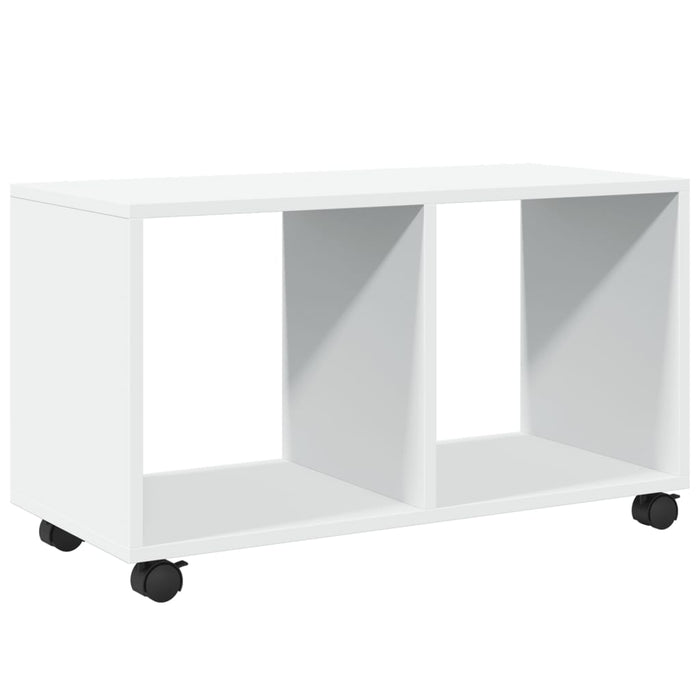 Dulap cu roți, alb, 72x33x42,5 cm, lemn prelucrat - WALTI WALTI