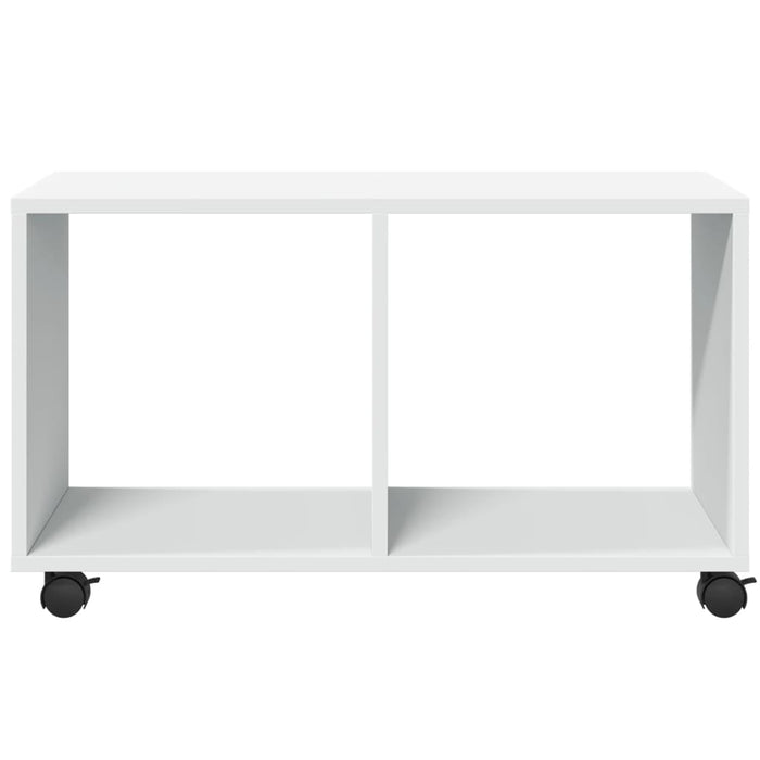 Dulap cu roți, alb, 72x33x42,5 cm, lemn prelucrat - WALTI WALTI