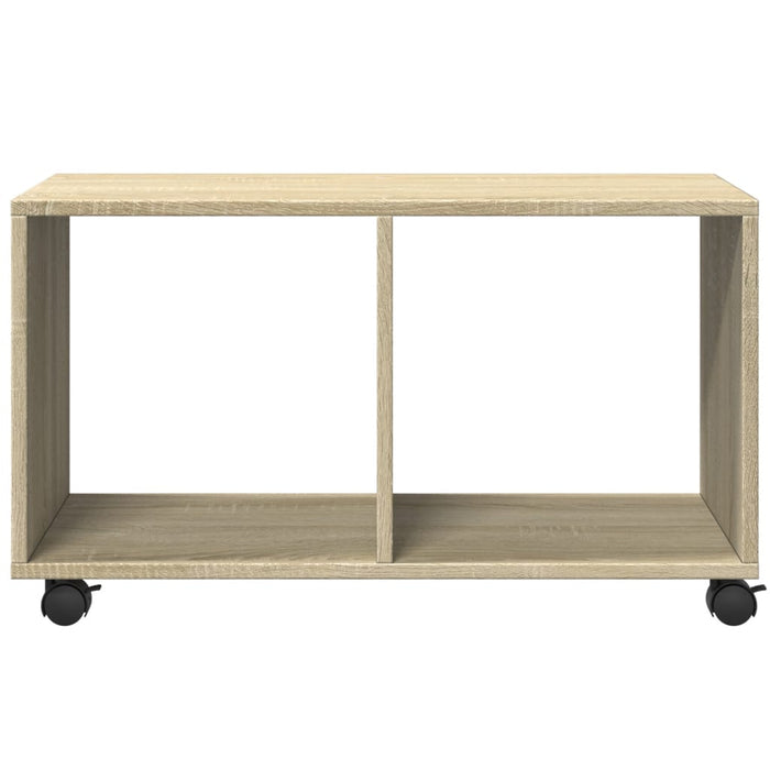 Dulap cu roți, stejar sonoma, 72x33x42,5 cm, lemn prelucrat - WALTI WALTI