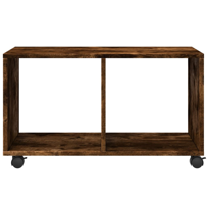 Dulap cu roți, stejar fumuriu, 72x33x42,5cm, lemn prelucrat - WALTI WALTI