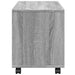 Dulap cu roți, gri sonoma, 72x33x42,5 cm, lemn prelucrat - WALTI WALTI