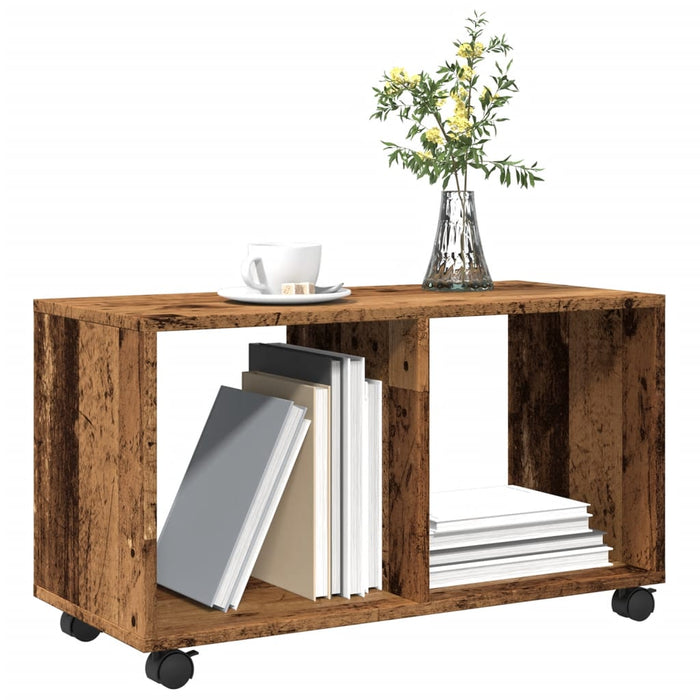 Dulap cu roți, lemn vechi, 72x33x42,5 cm, lemn prelucrat - WALTI WALTI