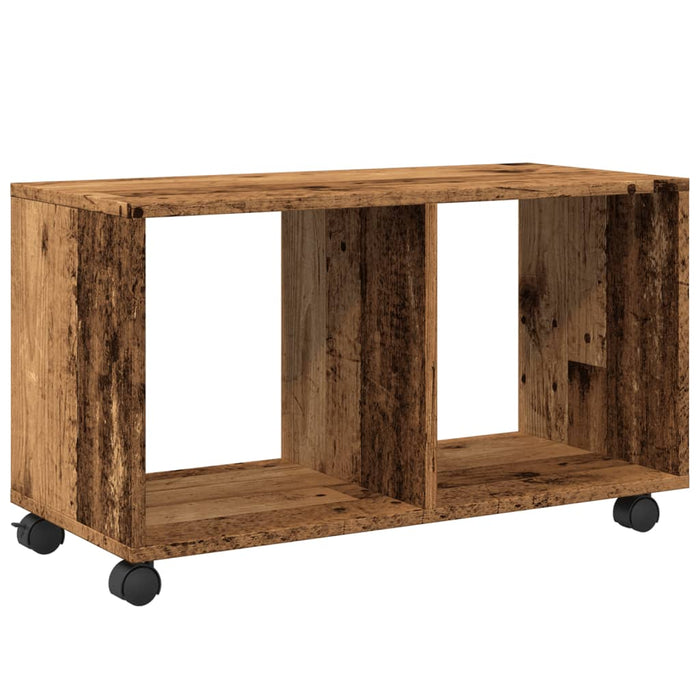 Dulap cu roți, lemn vechi, 72x33x42,5 cm, lemn prelucrat - WALTI WALTI