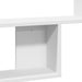 Raft de perete, alb, 100x15x70 cm, lemn prelucrat - WALTI WALTI