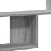 Raft de perete, gri sonoma, 100x15x70 cm, lemn prelucrat - WALTI WALTI
