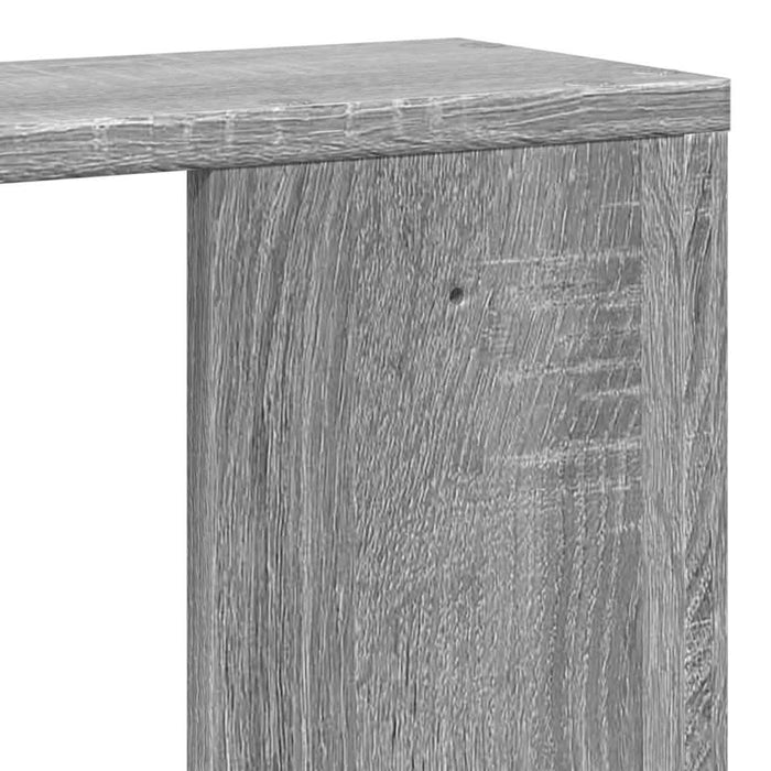 Raft de perete, gri sonoma, 100x15x70 cm, lemn prelucrat - WALTI WALTI