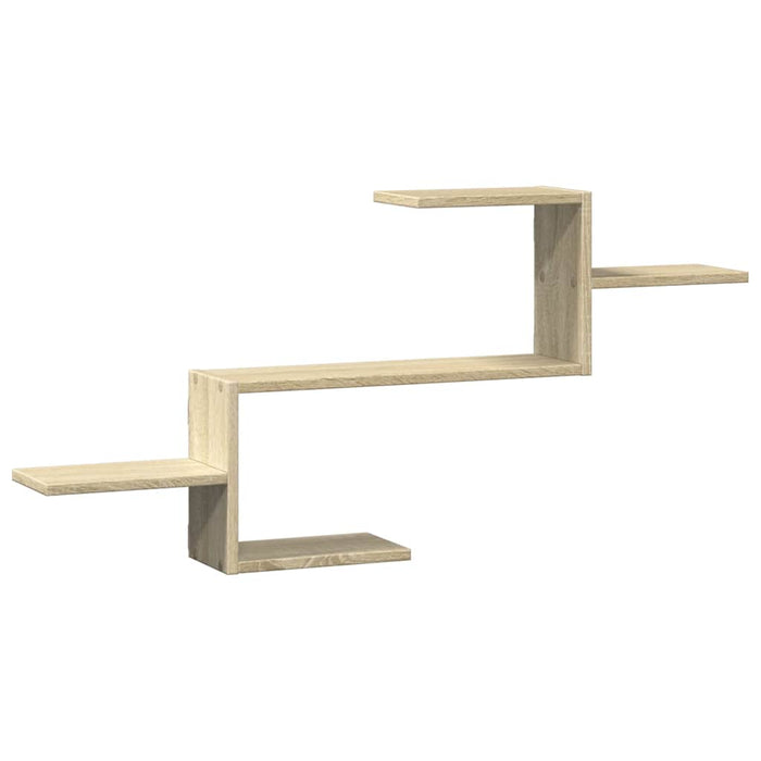 Raft de perete, stejar sonoma, 104x15x49 cm, lemn prelucrat - WALTI WALTI