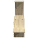 Raft de perete, stejar sonoma, 104x15x49 cm, lemn prelucrat - WALTI WALTI