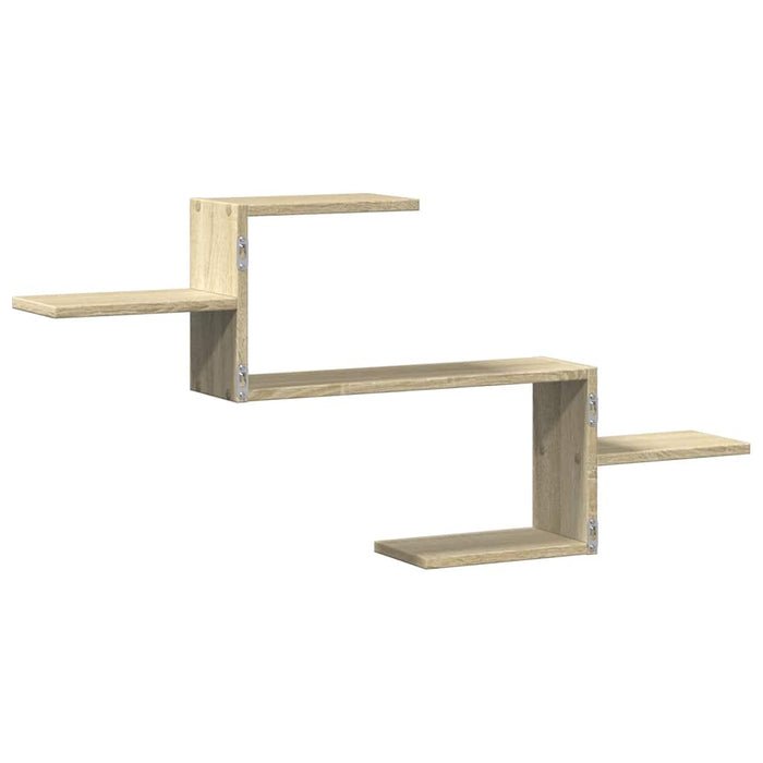 Raft de perete, stejar sonoma, 104x15x49 cm, lemn prelucrat - WALTI WALTI
