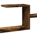 Raft de perete, stejar fumuriu, 104x15x49 cm, lemn prelucrat - WALTI WALTI