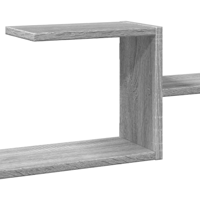 Raft de perete, gri sonoma, 104x15x49 cm, lemn prelucrat - WALTI WALTI