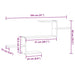 Raft de perete, gri sonoma, 104x15x49 cm, lemn prelucrat - WALTI WALTI