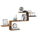 Raft de perete, lemn vechi, 104x15x49 cm, lemn prelucrat - WALTI WALTI