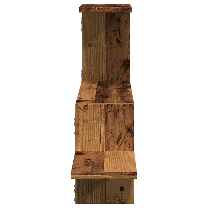 Raft de perete, lemn vechi, 104x15x49 cm, lemn prelucrat - WALTI WALTI