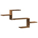 Raft de perete, lemn vechi, 104x15x49 cm, lemn prelucrat - WALTI WALTI